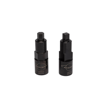 ZipSeat Classic and Evolve extractors side‑by‑side showing compatibility with different Symmons Temptrol valve models